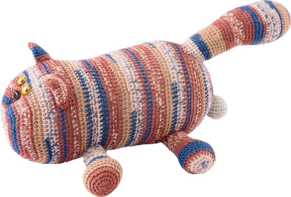 Crochet toy cat